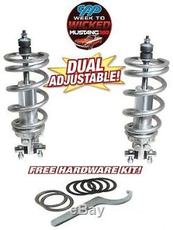 1964-70 Ford Mustang Coilover Conversion Kit Double Adjustable Coil Over 450LB