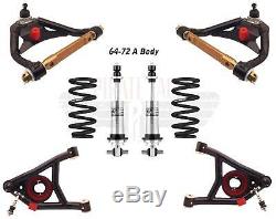 1964-72 A-Body Ride Height Adjustable Coil Overs & Tubular Control Arm Package