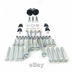1968 1974 Nova Chevy II Specific Adjustable Rear 4-Link Kit with Coilovers