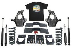 1999-06 Chevy GMC 1500 4 Front 6 Rear Suspension Lowering Drop Kit V8 Only