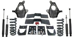1999-06 Chevy GMC 1500 4 Front 6 Rear Suspension Lowering Drop Kit V8 Only