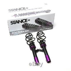 2 x Front Stance+ Street Coilovers for VW Caddy 3 2K 1.2TSi 1.4 16v 1.6 8v TDi