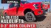 2014 2018 F 150 4wd F150lifts Boss 0 3 Adjustable Coilover Lift Leveling Kit Install