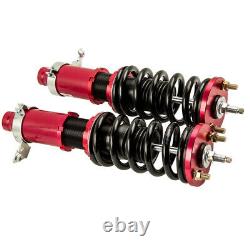 24 Way Adjustable LOWERING SUSPENSION COILOVERS For Honda CIVIC 96-00 Kit New