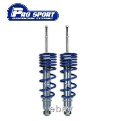 2x Rear Height Adjustable Coilovers Lowering Kit for Vectra B Saloon / Hatchback
