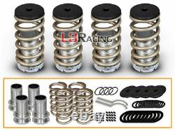 90-97 Honda Accord COILOVER LOWERING COIL SPRINGS KIT GOLD