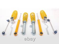 A-MAX Coilovers for Audi A3 8P Mk2 Quattro Height Adjustable Suspension Kit