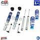 Adjustable Coilover Suspension Kit Audi A1 8x Vw Polo 6r + Top Mount Jom