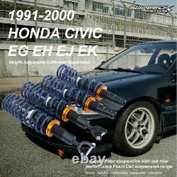 Adjustable Coilover Suspension Kit For Honda Civic EK EK4 EK9 EG EH EJ 1991-2000