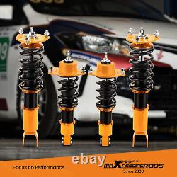 Adjustable Coilovers Kit For Mazda RX-8 RX8 2004-2011 Shocks Struts Coil Spring