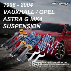 Adjustable Coilovers Suspension Kits fits Vauxhall Astra G MK4 Estate / Van