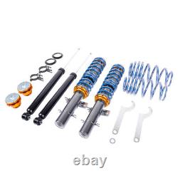 Adjustable Coilovers Suspension Shock Kit Fits VW Polo 6RAll Models GTI 2007 UP