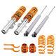 Adjustable Height Coilovers Shock Kit For Audi Tt 8n Seat Leon 1m1 1.8 T 98-06