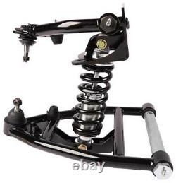 Aldan American Front Coilover & Control Arm Kit, Adjustable, Lowered, Drop, 73-91
