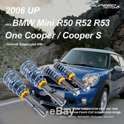 BMW Mini R50 R52 R53 One Cooper S Adjustable Coilovers Suspension Kits