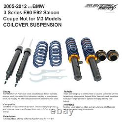 COILOVER SUSPENSION KIT For BMW 3 Series E90 E91 E92 Saloon Coupe 05-12 Adjust