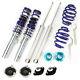 Coilover Kit Adjustable Suspension Incl. 4 Strut Mounts Fits To Bmw 3 Series E46