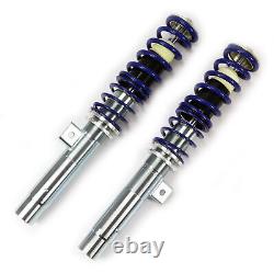 Coilover Kit Adjustable Suspension incl. 4 Strut Mounts fits to BMW 3 Series E46