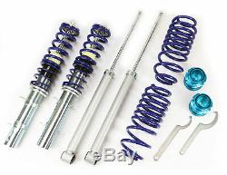 Coilover Kit Coilovers Adjustable Suspension for Audi A3 Seat Leon VW Golf mk4