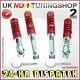 Coilover Vw Polo Mk4 6n Adjustable Suspension- Coilovers + Top Mounts