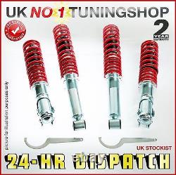 Coilover Vw Polo Mk4 6n Adjustable Suspension- Coilovers + Top Mounts