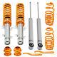 Coilovers Height Adjustable Suspension For Vw Golf Mk4 1.8t Gti Tdi 2.3 V5