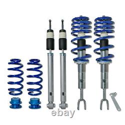 Coilovers for Audi A4 B6 / B7 8E saloon FWD lowering suspension kit JOM blueline