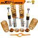 Coilovers For Fiat 500 Abarth Panda Ford Ka Adjustable Height Suspension Kit