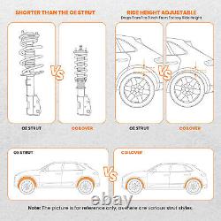 Complete Adjustable Coilovers Kit For Subaru Impreza WRX 2000-2007 GDA GD9 GGA