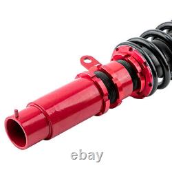 Complete Front + Rear Coilovers for BMW E46 3 Series Adjustable Top Mounts