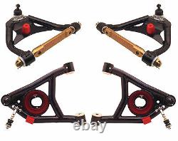 Custom Listing Disc Brake Kit RED Wilwood Caliper A Arms Adjustable FR Coilovers