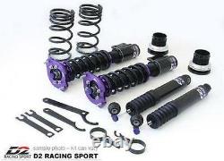 D2 Racing RS 36 way Coilovers Lowering Suspension Kit for Honda Civic 12-15 New