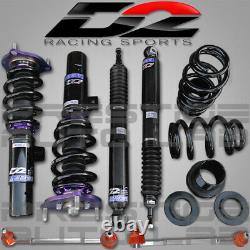 D2 Racing RS Adjustable Coilovers Set Dampening Kit For Honda Civic SI 2017-2019