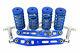 Ef Crx Hb Civic Adjustable Coilovers Lower Control Arm Rear Camber Bar Kit Blue