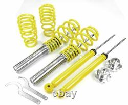 FK AK adjustable suspension coilover lowering kit for AUDI A4 A5 B8 8K