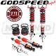 For Ae86 85-87 Corolla Godspeed Maxx Damper Coilovers With Spindle Suspension Kit