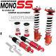 For Civic 06-11 Godspeed Mono-ss Damper Coilover Suspension Camber Plate Kit