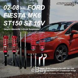 For Ford Fiesta Mk6 ST150 ST 16v 02-08 Coilover Suspension Kit Lowering Springs
