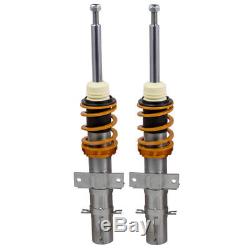 For VW POLO 9N 9N3 (02-09) COILOVERS ADJUSTABLE SUSPENSION LOWERING SPRINGS KIT