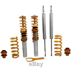 Front + Rear For BMW 3 Series E92 E93 Adjustable Coilover Suspension 50mm Front