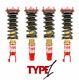 Function & Form F2 Type 1 Coilovers Suspension Kit Civic Eg 92-95 Del Sol 93-97