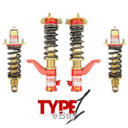 Function & Form For 90-97 Honda Accord Type 1 Height Adjustable Coilover Kit