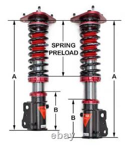 Godspeed For Toyota Ae86 85-87 Maxx Damper Coilovers Spindle Camber Plate Kit