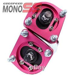 Godspeed(MSS0910) MonoSS Coilovers Lowering Kit MonoTube Shock 16-Way Damping