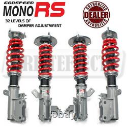 Godspeed MonoRS Damper Coilovers Kit Strut For Toyota Camry SE/XSE XV50 2012-17