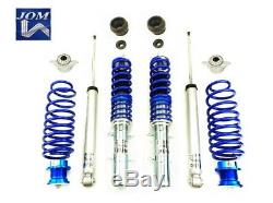 Height Adjustable Coilover Kit For VW Jetta MK4 (1999 2005) JOM incl Top mount