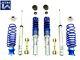 Height Adjustable Coilover Kit For Vw Jetta Mk4 Jom Incl Top Mount + Drop Links
