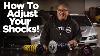 How To Adjust Your Shocks Like A Pro And Go Faster Part 1 Single Way Adjustable Dampers