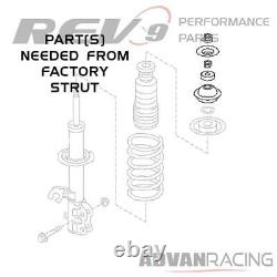 Hyper-Street ONE Lowering Kit Adjustable Coilovers For VERSA 13-19