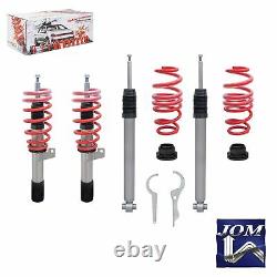 JOM Height Adjustable Coilover Suspension Lowering Kit For VW Golf / GTI / R MK7